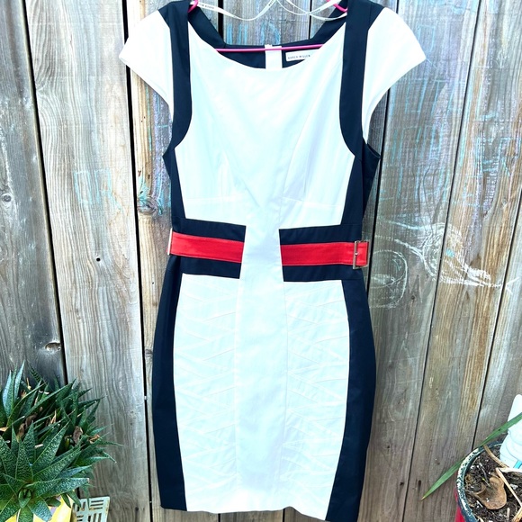 Karen Millen Dresses Karen Millen Color Block Dress Poshmark
